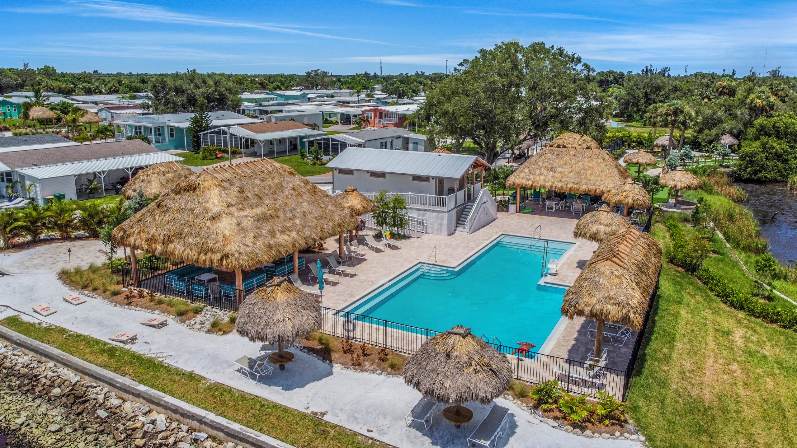 Community Pool and Patio